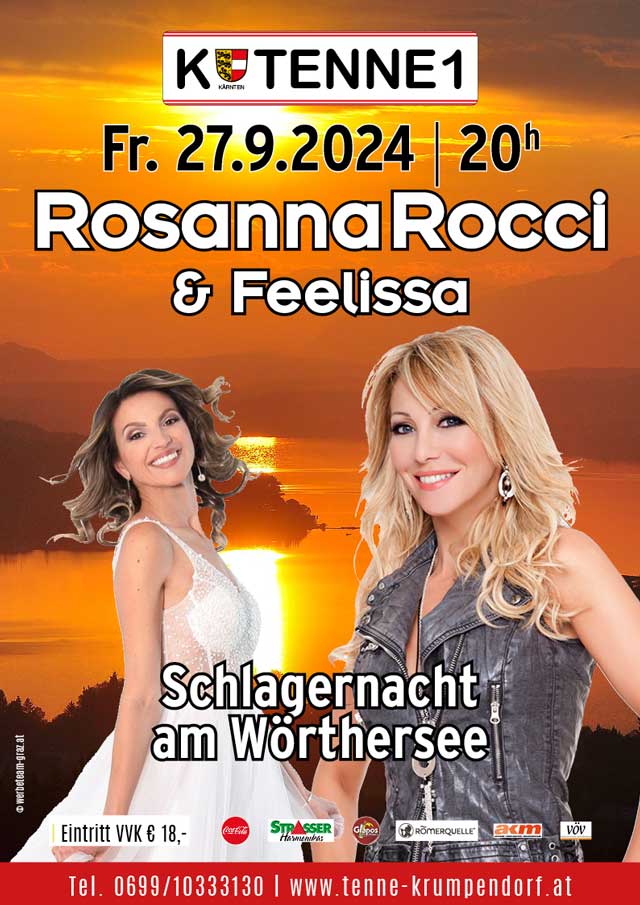 Rosana Rocci und Feelissa live Tenne Krupendorf