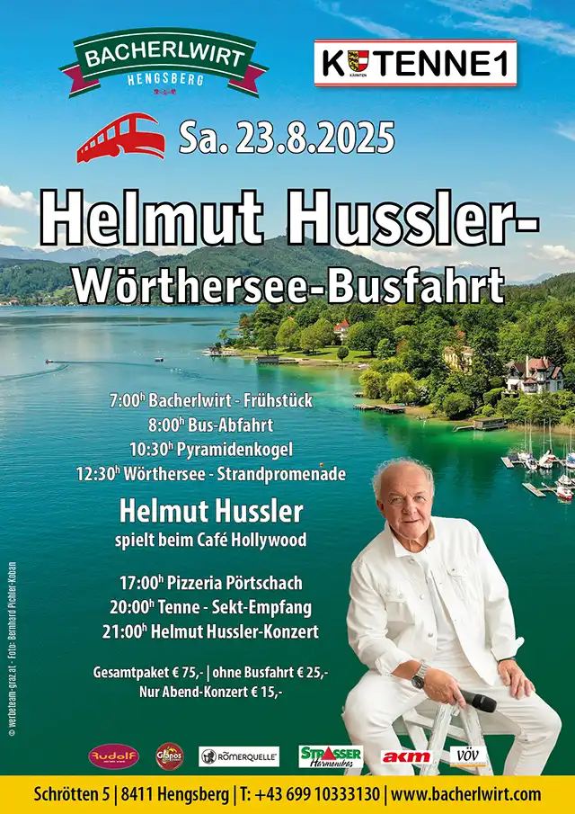 Helmut Hussler Wörthersee-Busfahrt