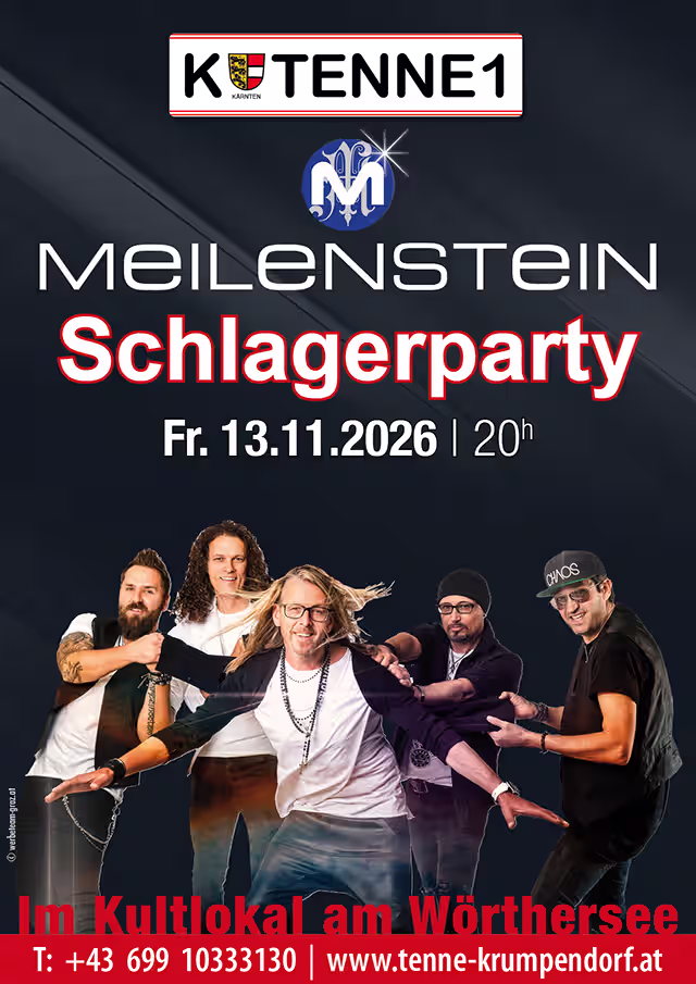 Meilenstein Schlagerparty Tenne Krumpendorf